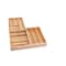 Rev-A-Shelf Drawer Replacement, Maple Veneer, Light Brown, 27 in W, 4.44 in H, 22.25 in D, 22.25 in L 4WTCD-30HSC-1 - alternate 1